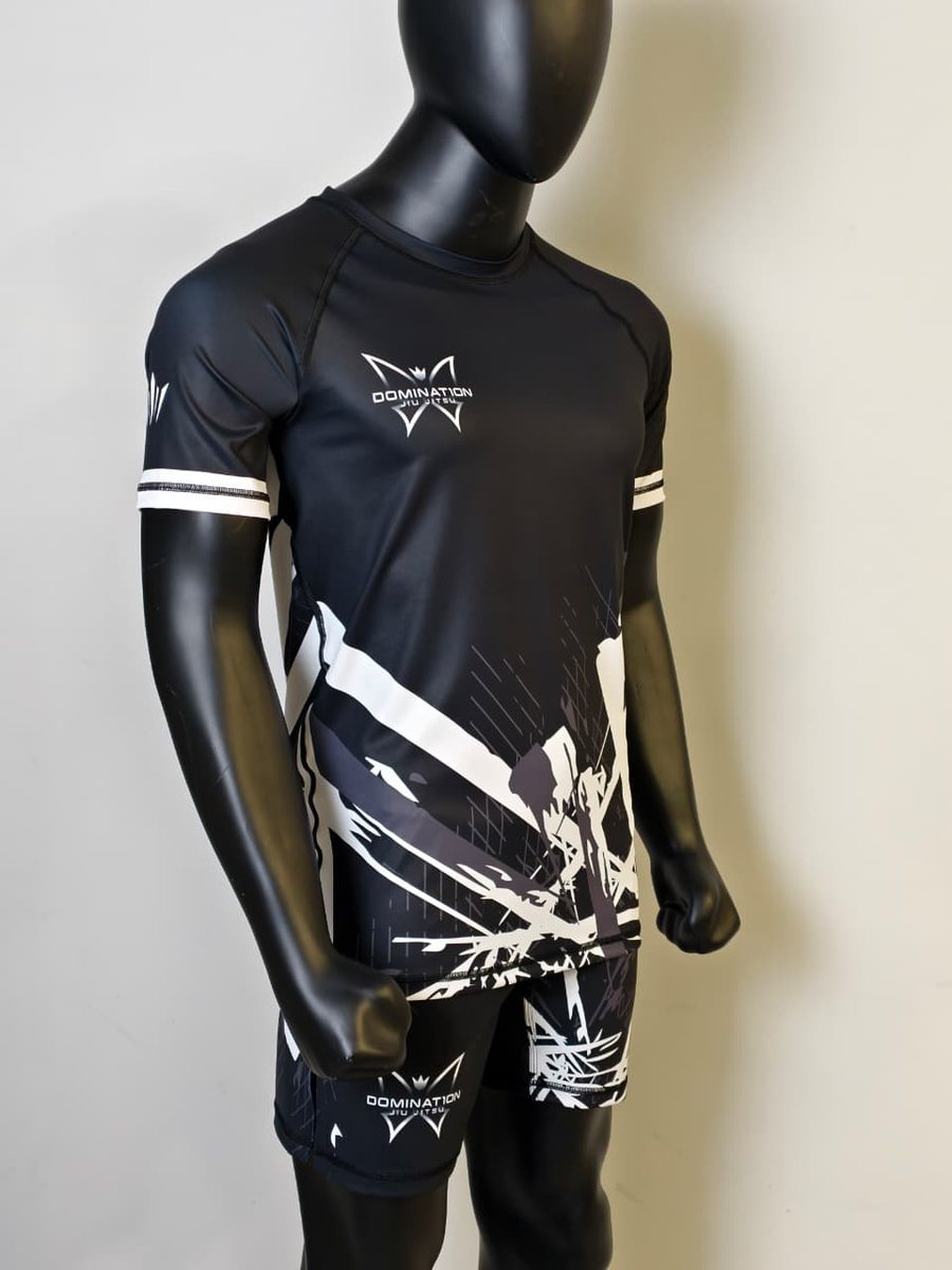 Custom fight kit designed for Domination Jiu Jitsu.