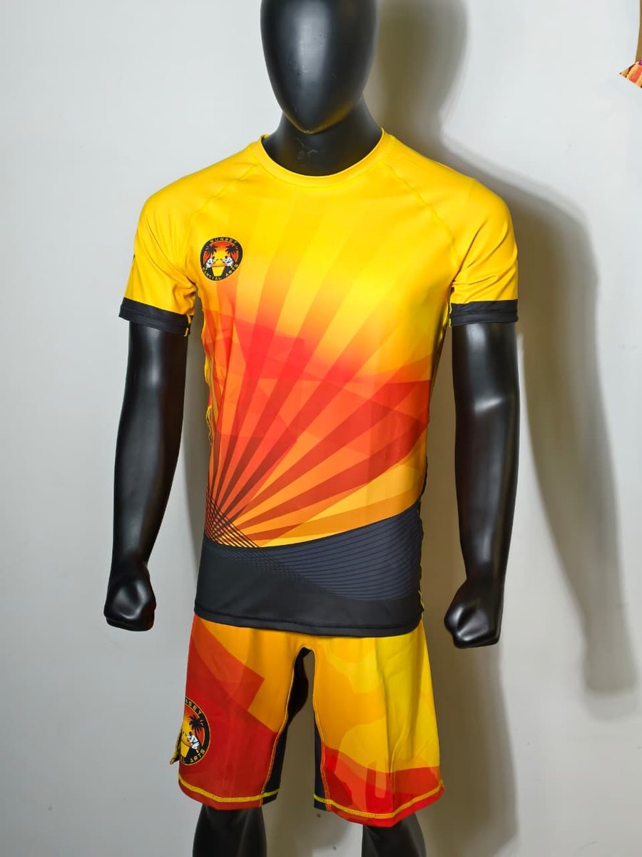 Custom fight kit designed for Sunset Martial Arts.