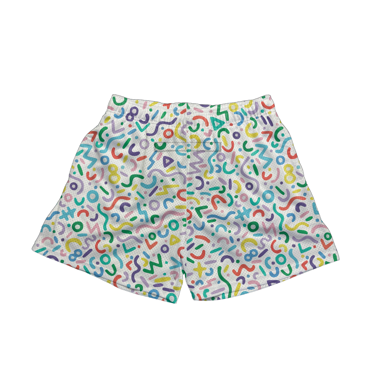 Mesh Shorts - Confetti