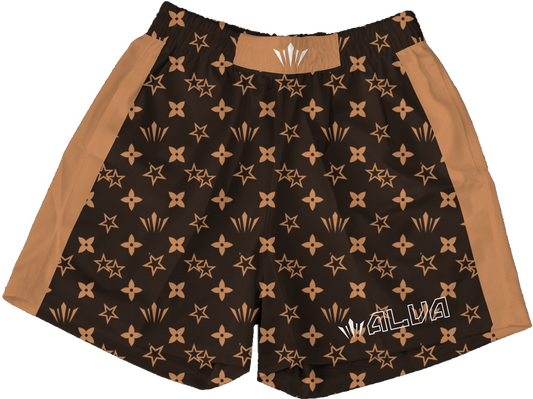 Brown LV BJJ Shorts