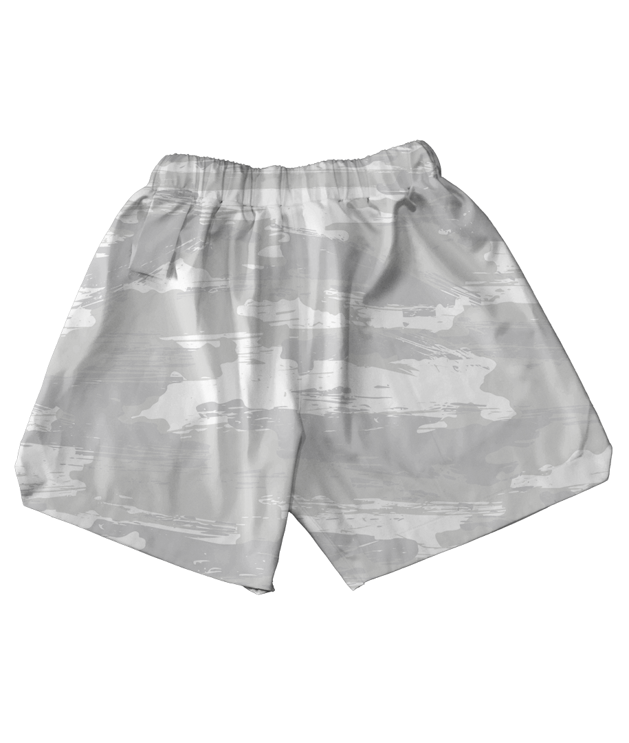 White Camo Core Shorts