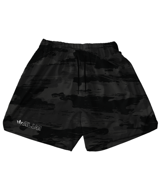 Black Camo Core Shorts
