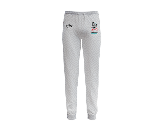 AMP Joggers - White Multi Camo