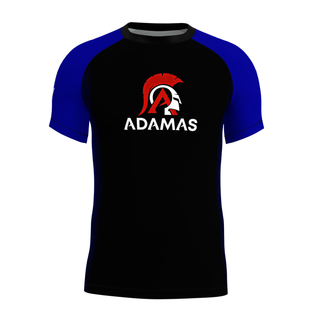 Adamas Jiu Jitsu Academy SS Rashguard - Blue