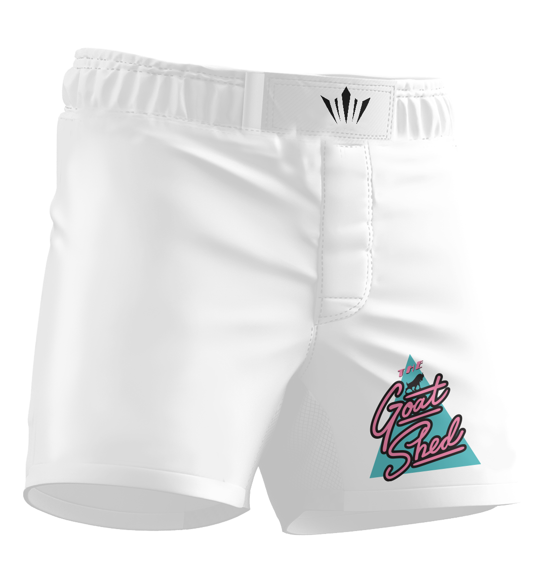 Goat Shed BJJ Shorts - White
