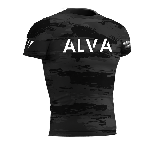 Black Brush Camo Rashguard