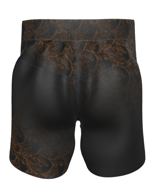 Flow BJJ Ranked Shorts - Brown