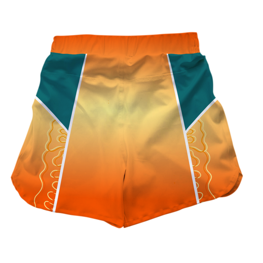Women's Fire Type BJJ Short