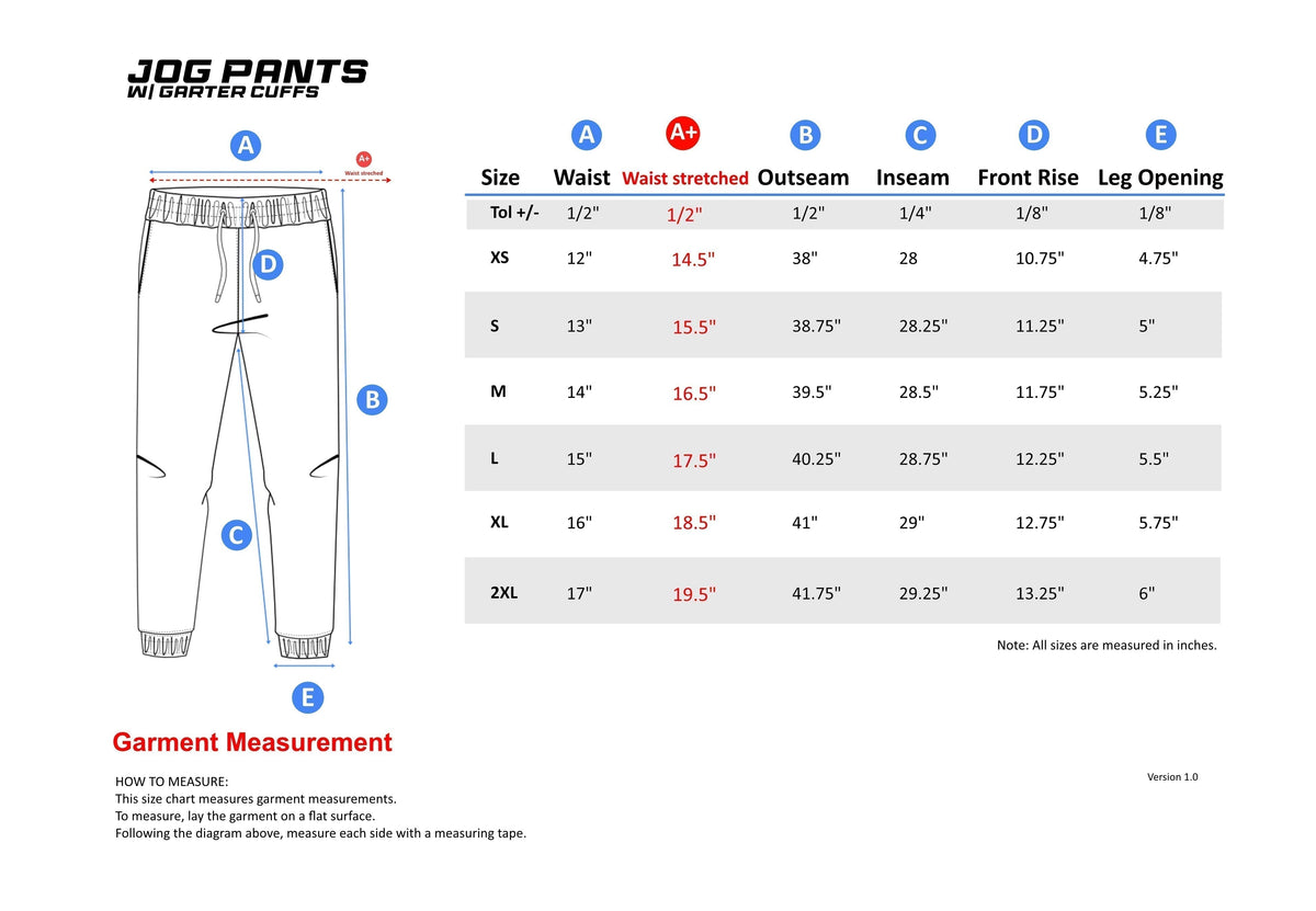 AMP Joggers - Cobalt Blue