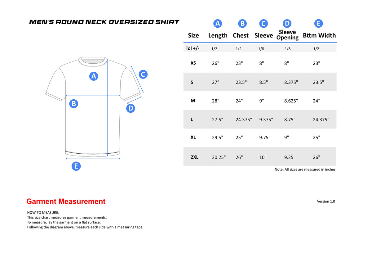 209 Oversized + Cropped T-Shirt (shipping included)