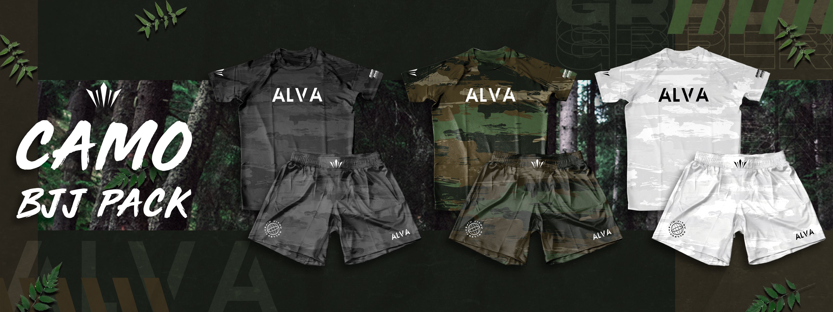 Explore our selection of Brush Camo BJJ Kits