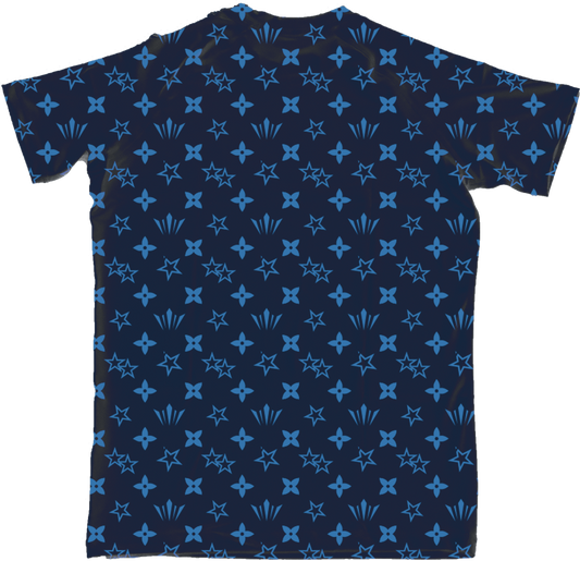 Blue LV Rashguard