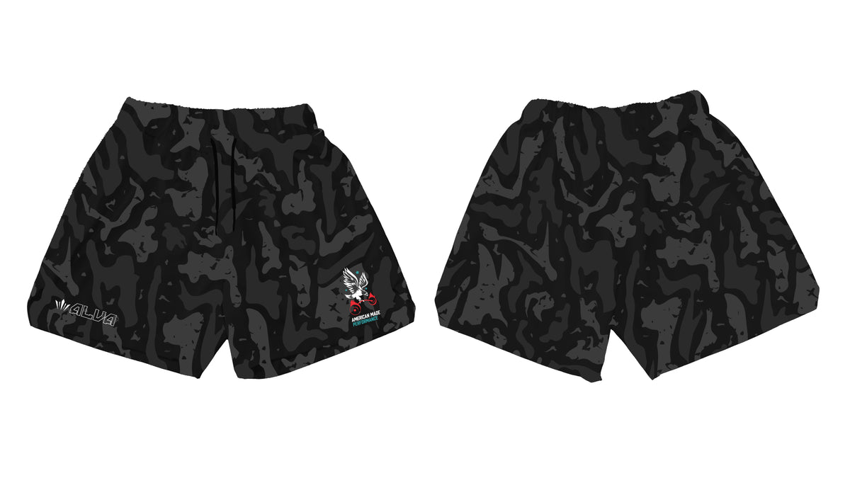 AMP Core Shorts - Black Multi Camo
