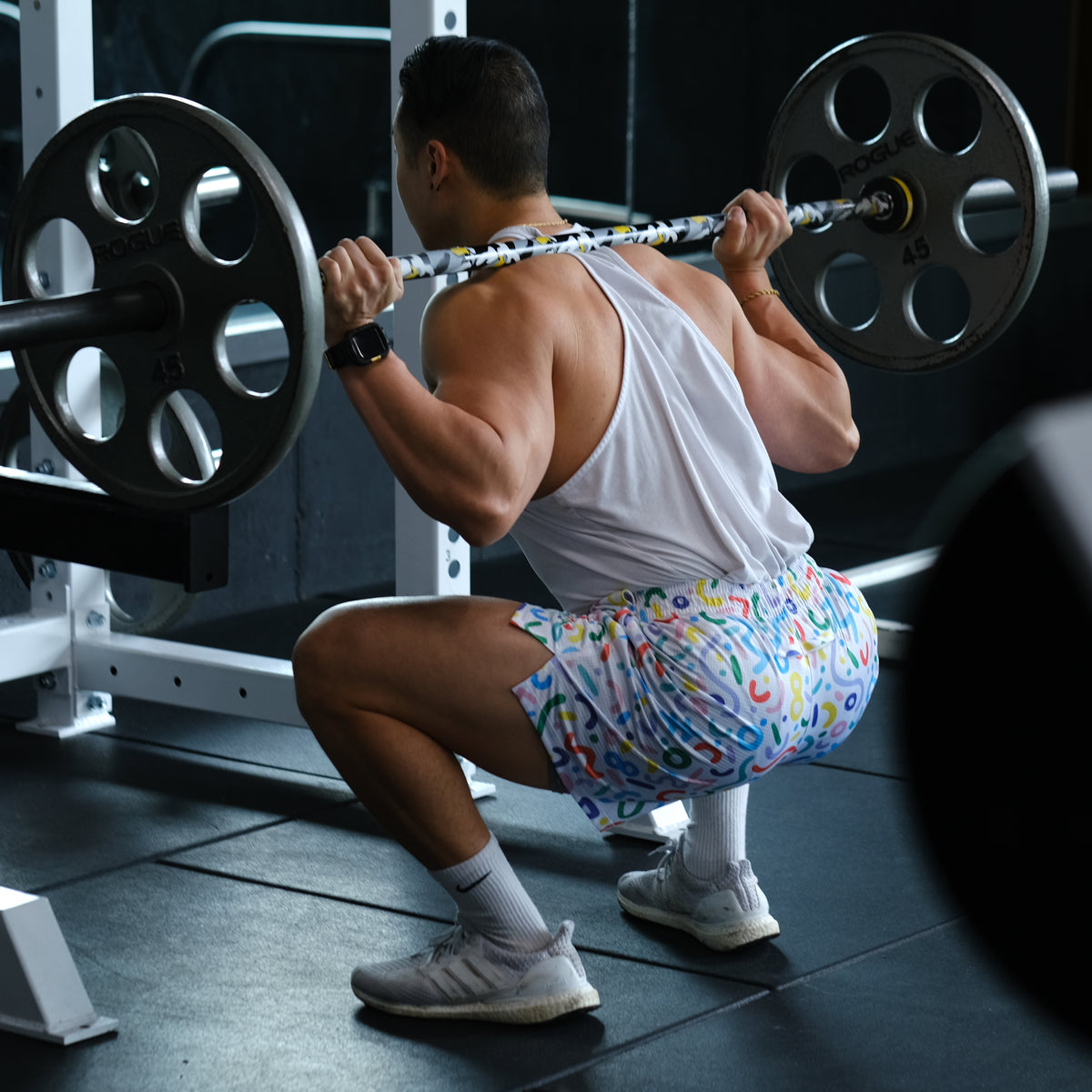 Mesh Shorts - Confetti