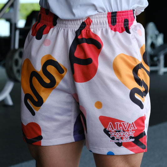 Mesh Shorts - Doodle