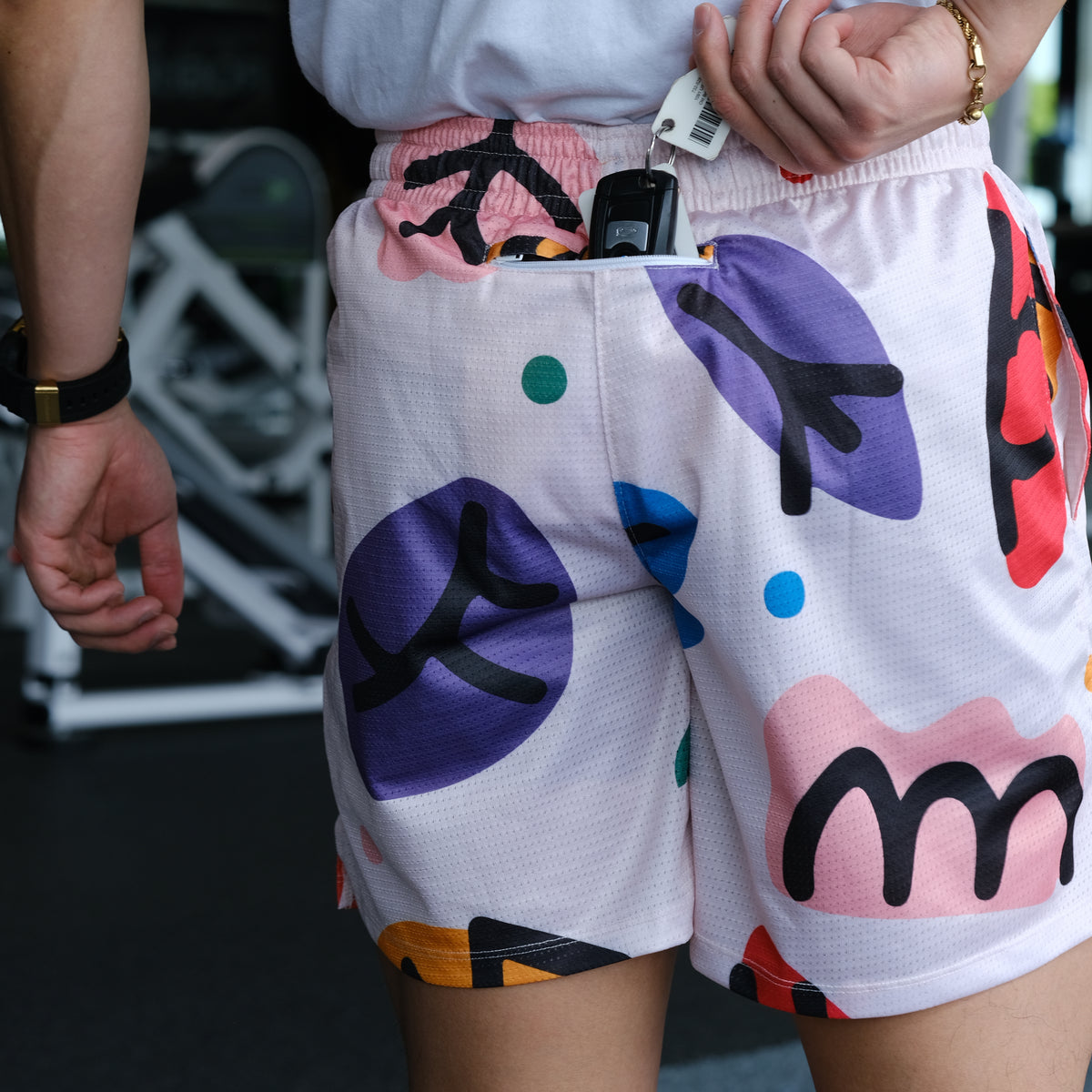 Mesh Shorts - Doodle