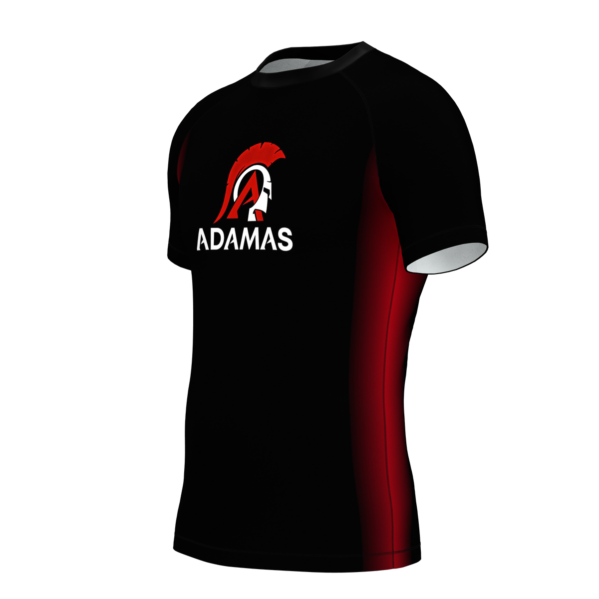 Adamas Jiu Jitsu Academy SS Rashguard - Black