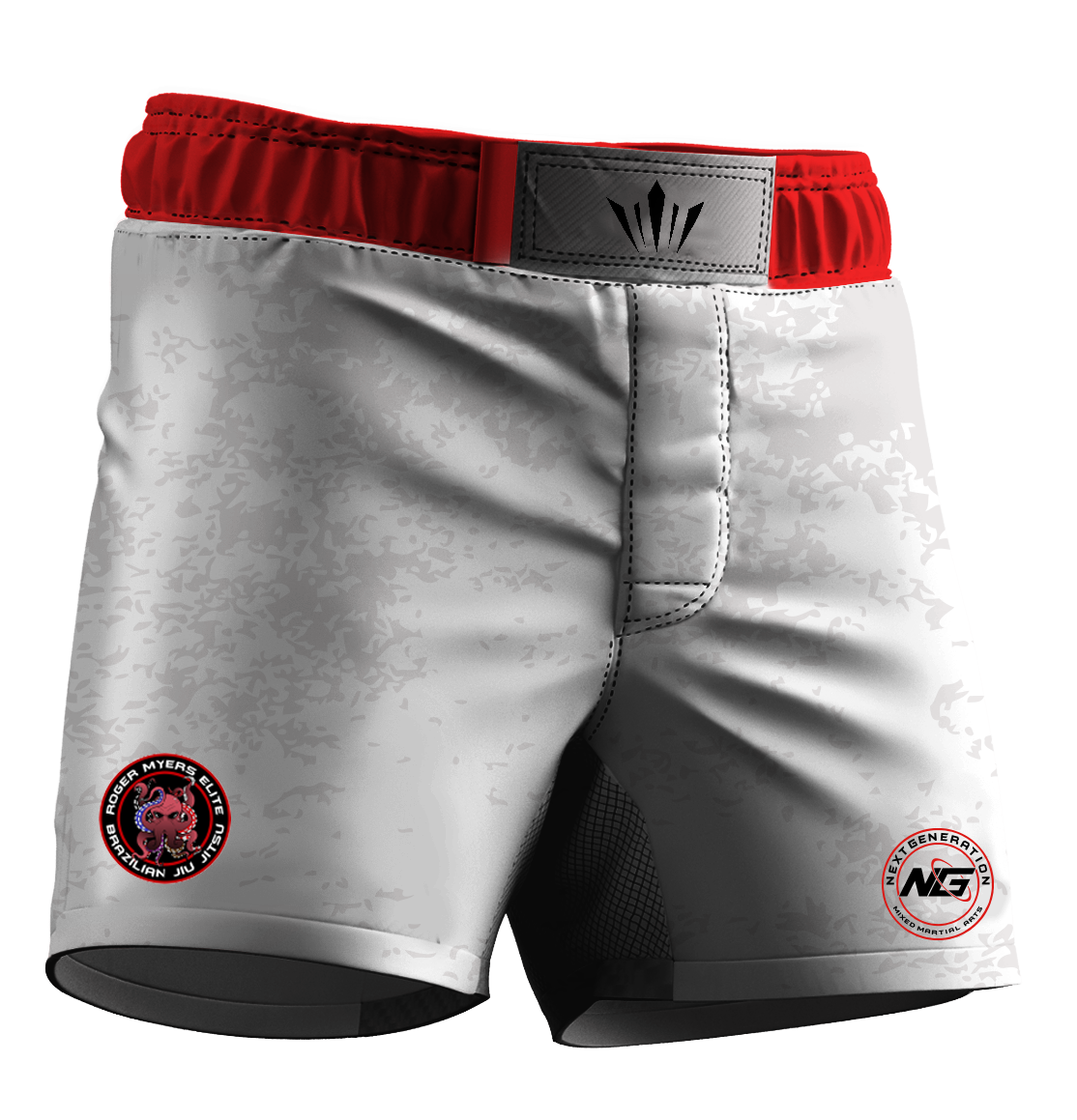 RM Elite Light Ranked BJJ Shorts - Black