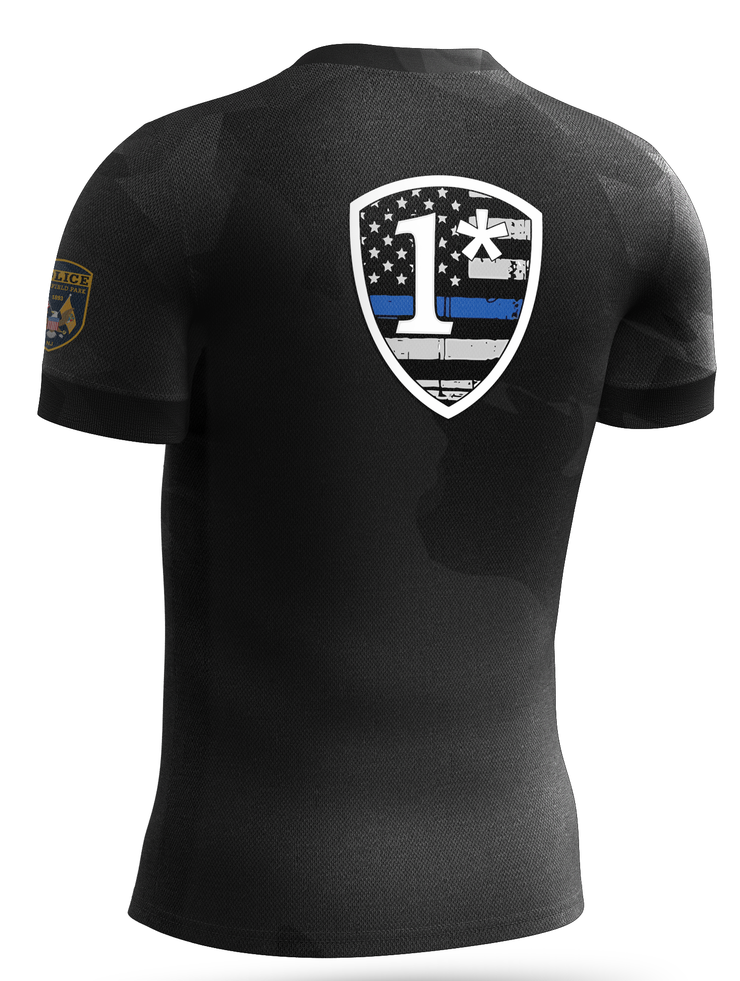 Ridgefield PD Rashguard - Black Camo