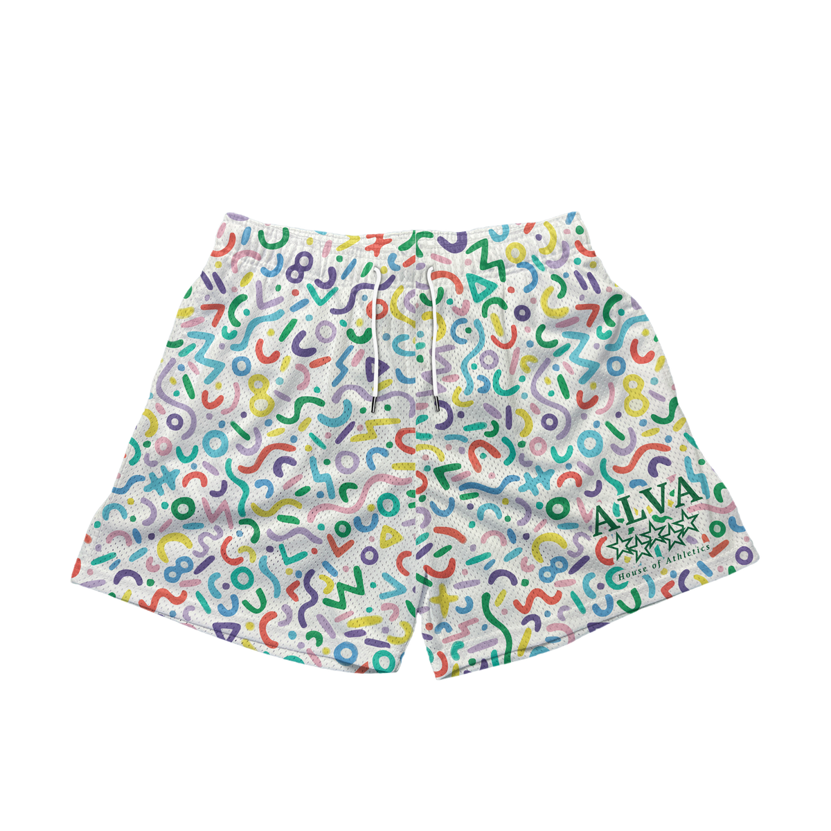 Mesh Shorts - Confetti