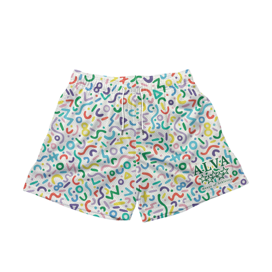 Mesh Shorts - Confetti