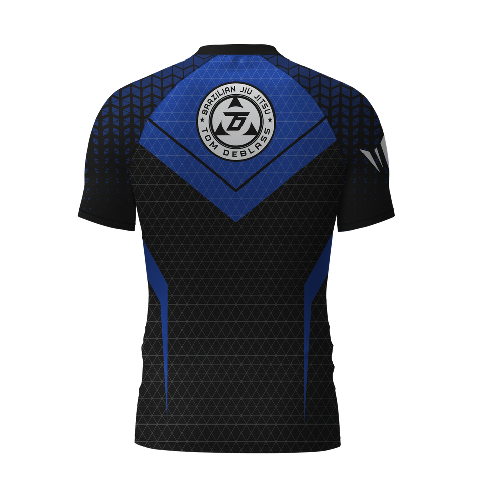 Mooresville Ranked Rashguard - Blue V2