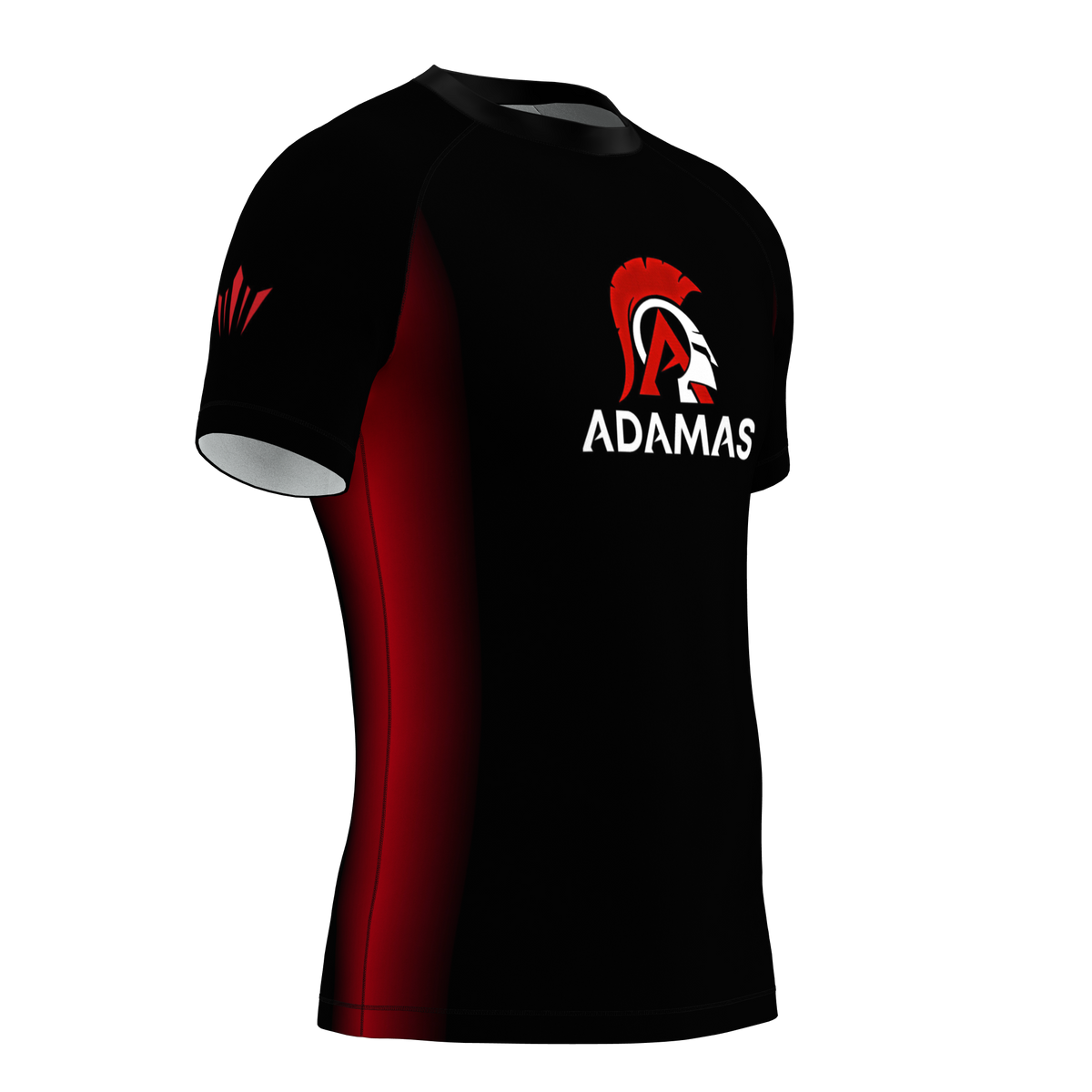 Adamas Jiu Jitsu Academy SS Rashguard - Black