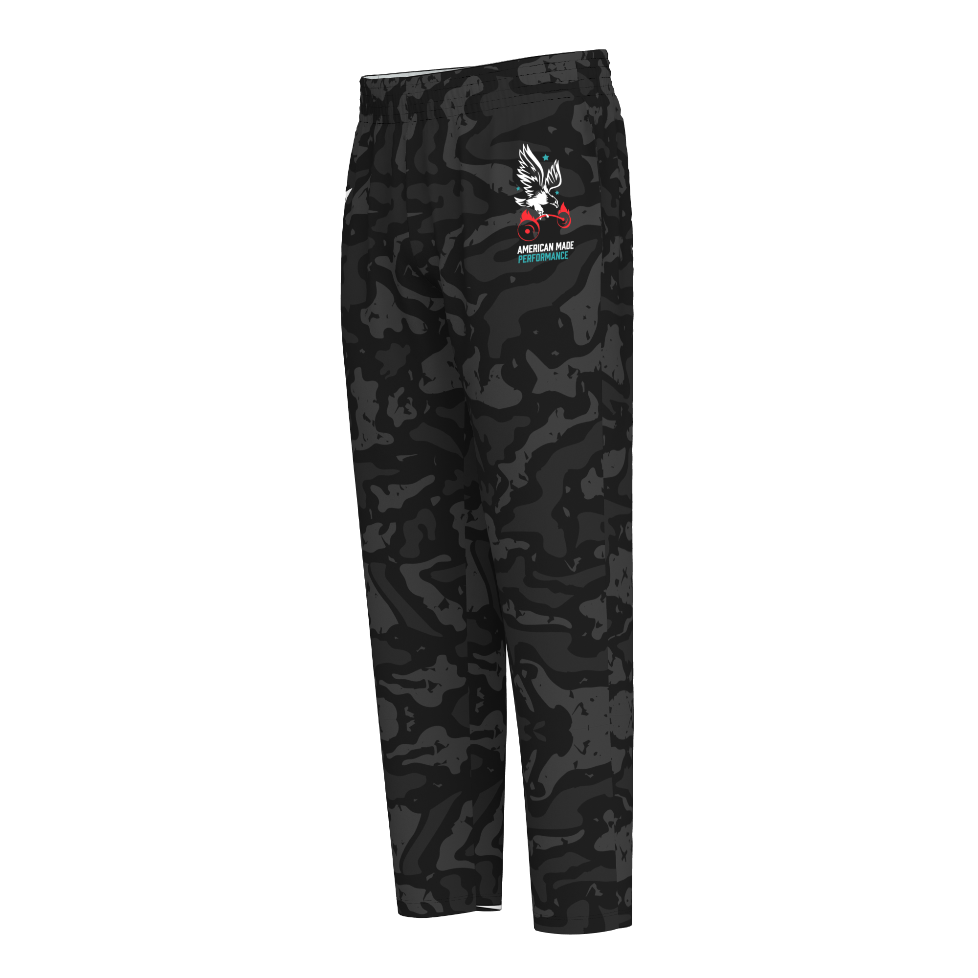 AMP Joggers - Black Multi Camo