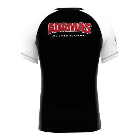 Adamas Jiu Jitsu Academy SS Rashguard - White
