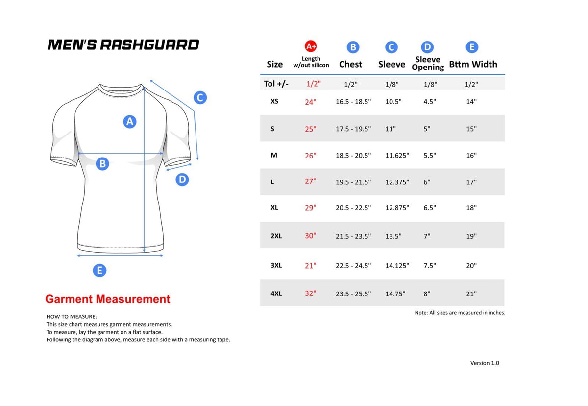 Women's Mooresville BJJ S/S Rashguard