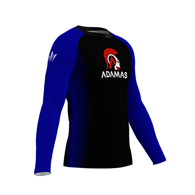 Adamas Jiu Jitsu Academy LS Rashguard - Blue