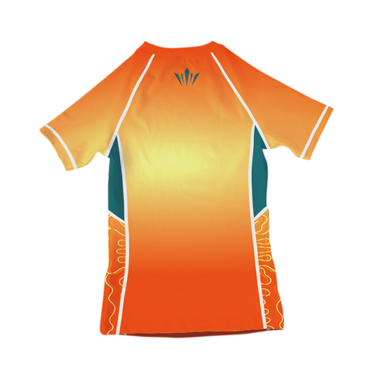 Women's Fire Type Rashguard
