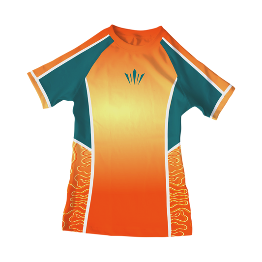 Women's Fire Type Rashguard