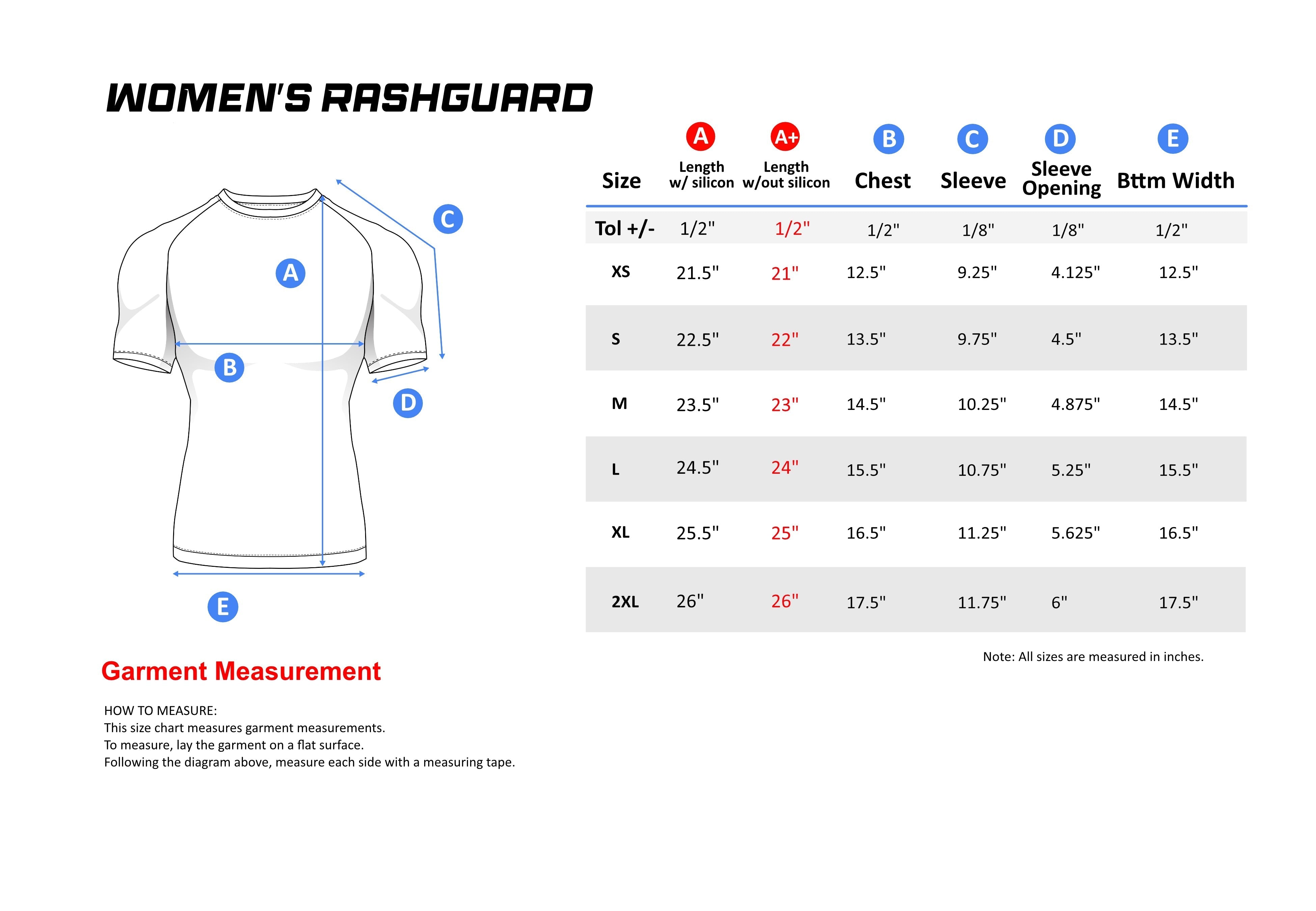 Women's Water Type Rashguard