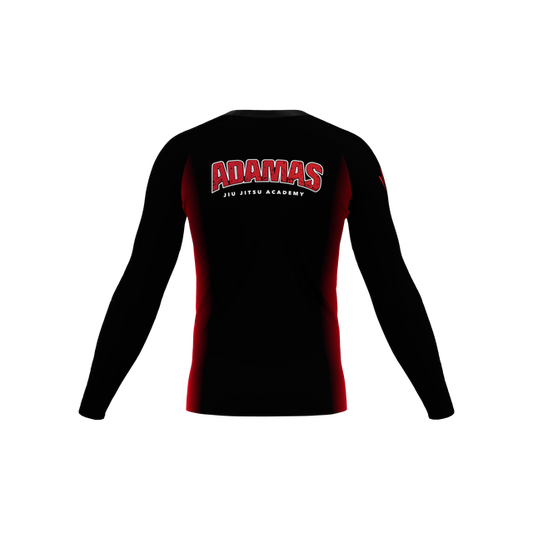 Adamas Jiu Jitsu Academy LS Rashguard - Black