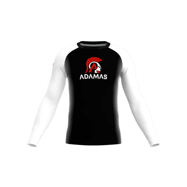 Adamas Jiu Jitsu Academy LS Rashguard - White