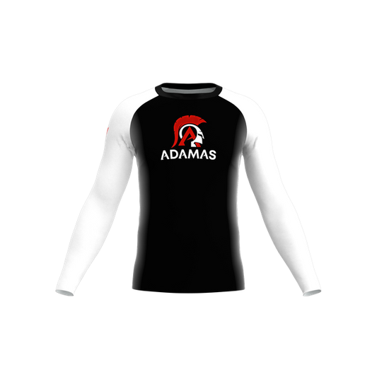Adamas Jiu Jitsu Academy LS Rashguard - White