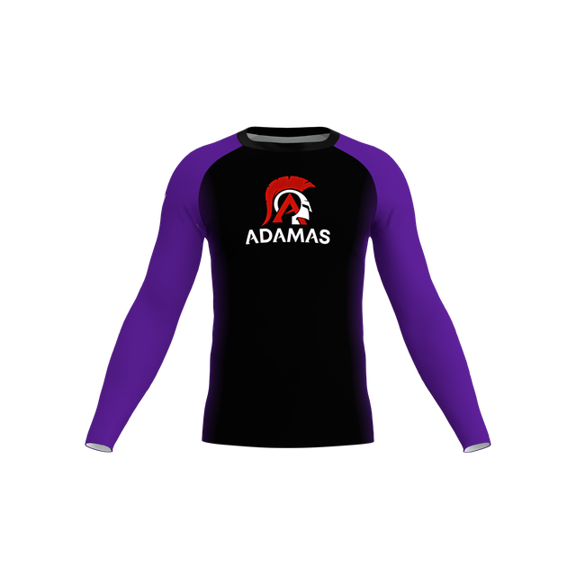 Adamas Jiu Jitsu Academy LS Rashguard - Purple