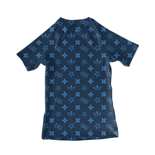 Women's Blue LV BJJ Rashguard