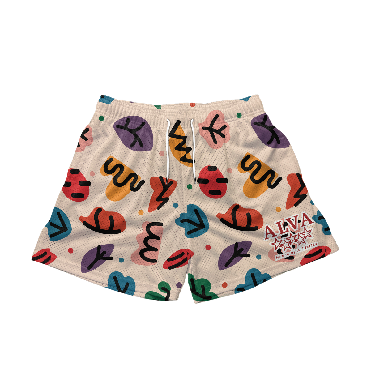 Mesh Shorts - Doodle