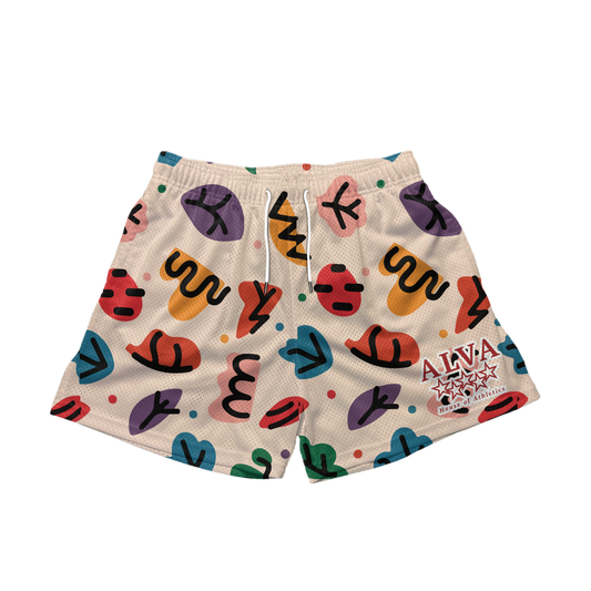Mesh Shorts - Doodle