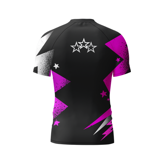 90's Superstar Rashguard - Black