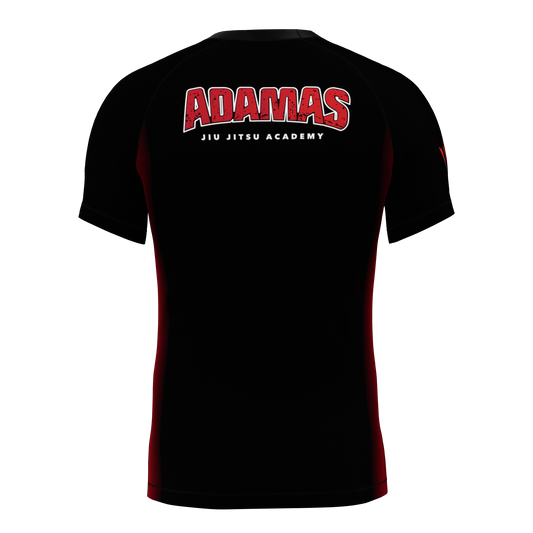 Adamas Jiu Jitsu Academy SS Rashguard - Black