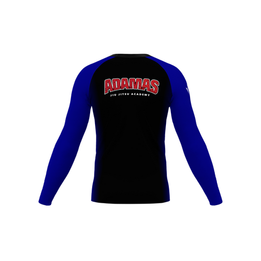 Adamas Jiu Jitsu Academy LS Rashguard - Blue