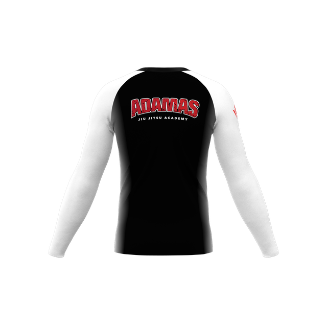 Adamas Jiu Jitsu Academy LS Rashguard - White
