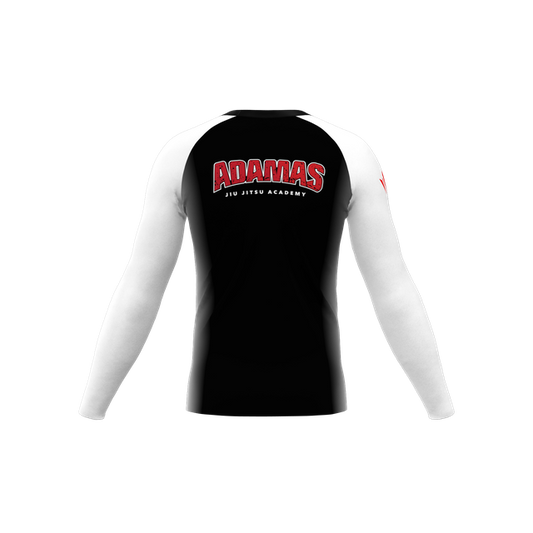 Adamas Jiu Jitsu Academy LS Rashguard - White