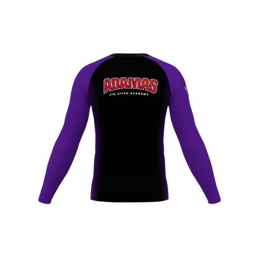 Adamas Jiu Jitsu Academy LS Rashguard - Purple