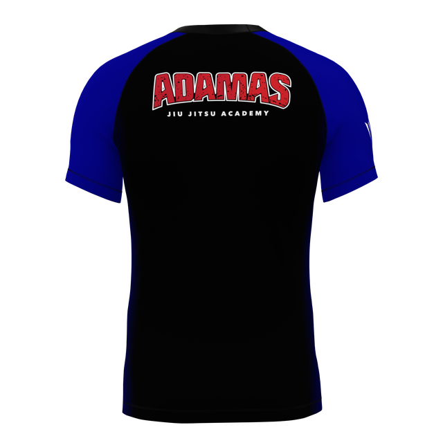 Adamas Jiu Jitsu Academy SS Rashguard - Blue