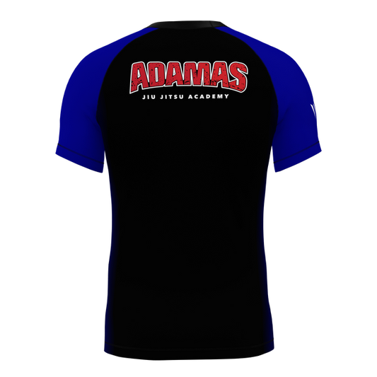 Adamas Jiu Jitsu Academy SS Rashguard - Blue
