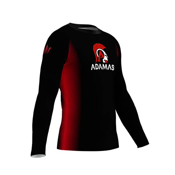 Adamas Jiu Jitsu Academy LS Rashguard - Black